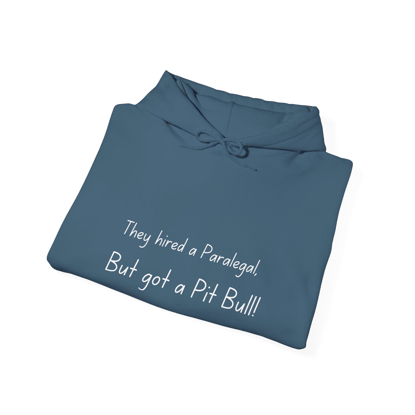 They hired a paralegal, but got a pitbull! Unisex Heavy Blend™ Hooded Sweatshirt