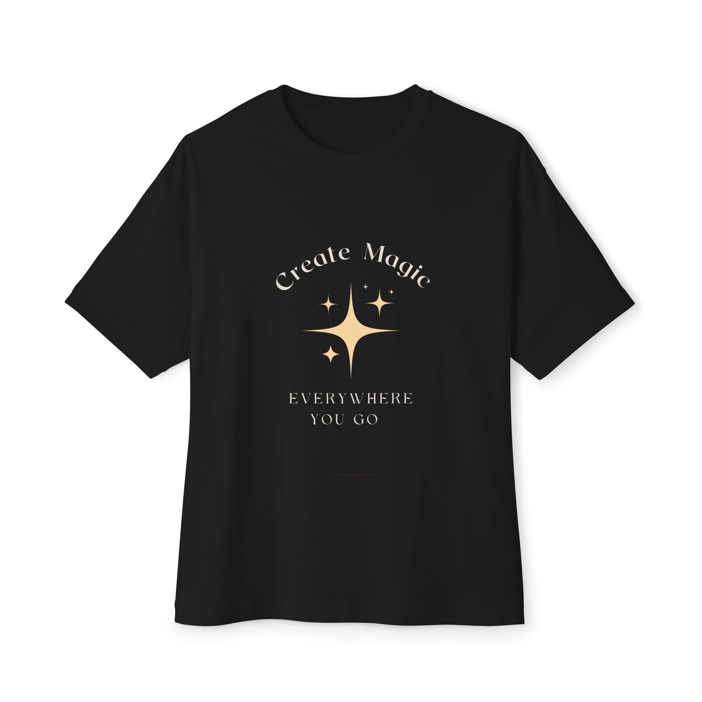 Create Magic Unisex Oversized Boxy Tee