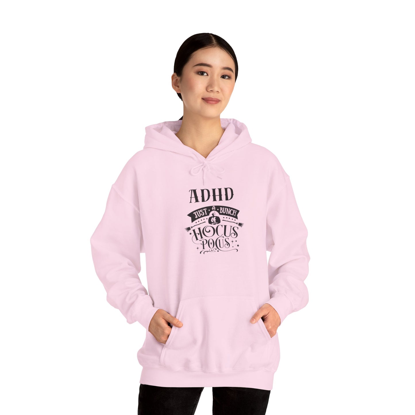 ADHD Just A Bunch of Hocus Pocus Unisex Heavy Blend™ Hooded Sweatshirt