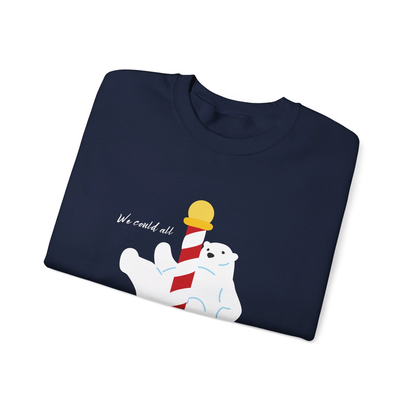 ADULTS ONLY! We Could all be on the Pole! -Unisex Heavy Blend™ Crewneck Sweatshirt
