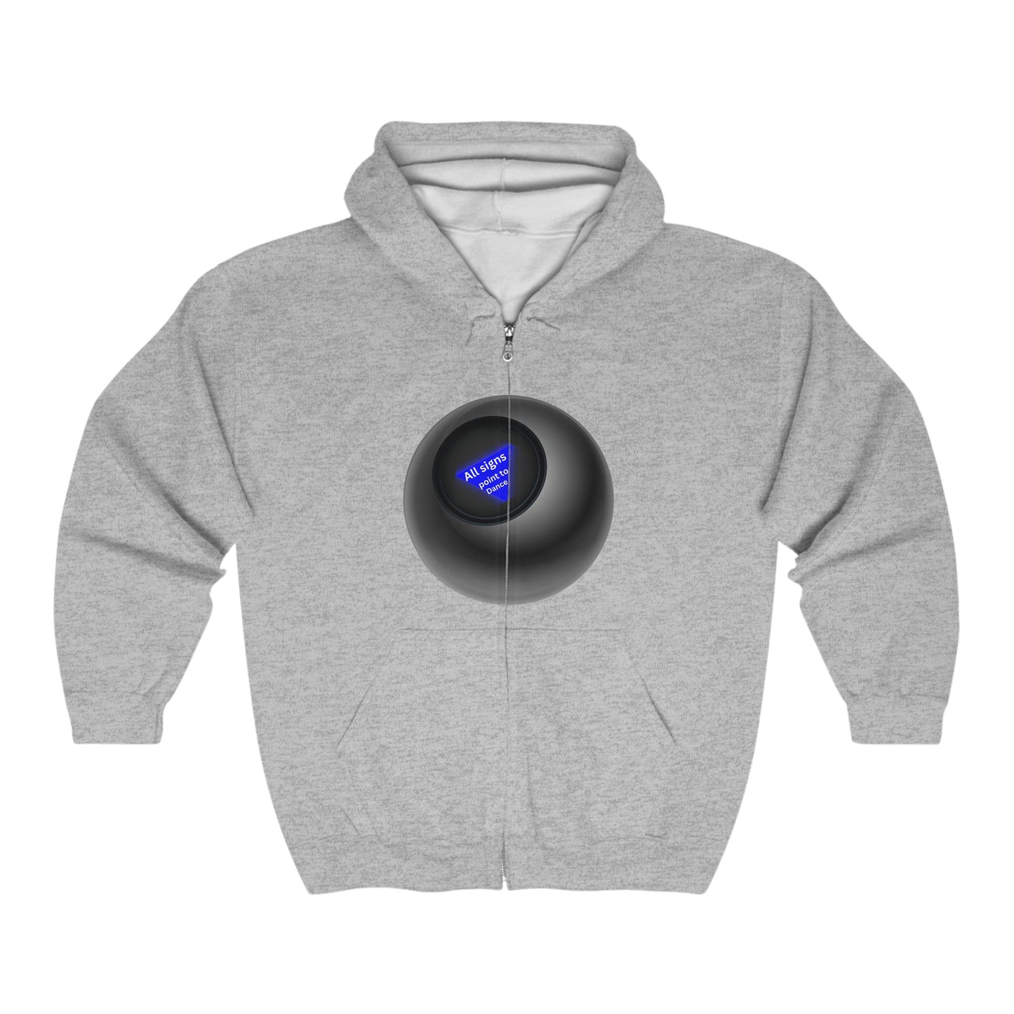 All Signs Point to Dance- Unisex Heavy Blend™ Full Zip Hooded Sweatshirt