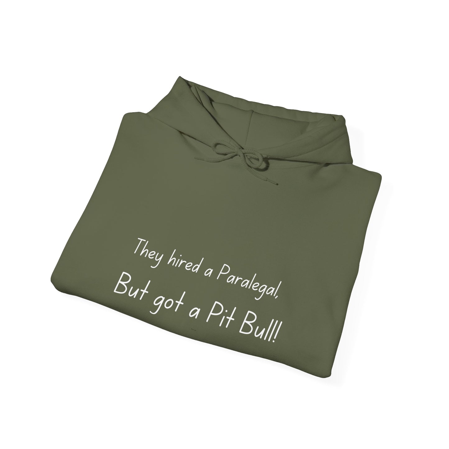 They hired a paralegal, but got a pitbull! Unisex Heavy Blend™ Hooded Sweatshirt