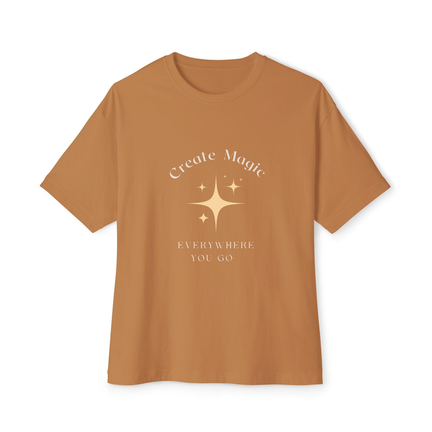 Create Magic Unisex Oversized Boxy Tee