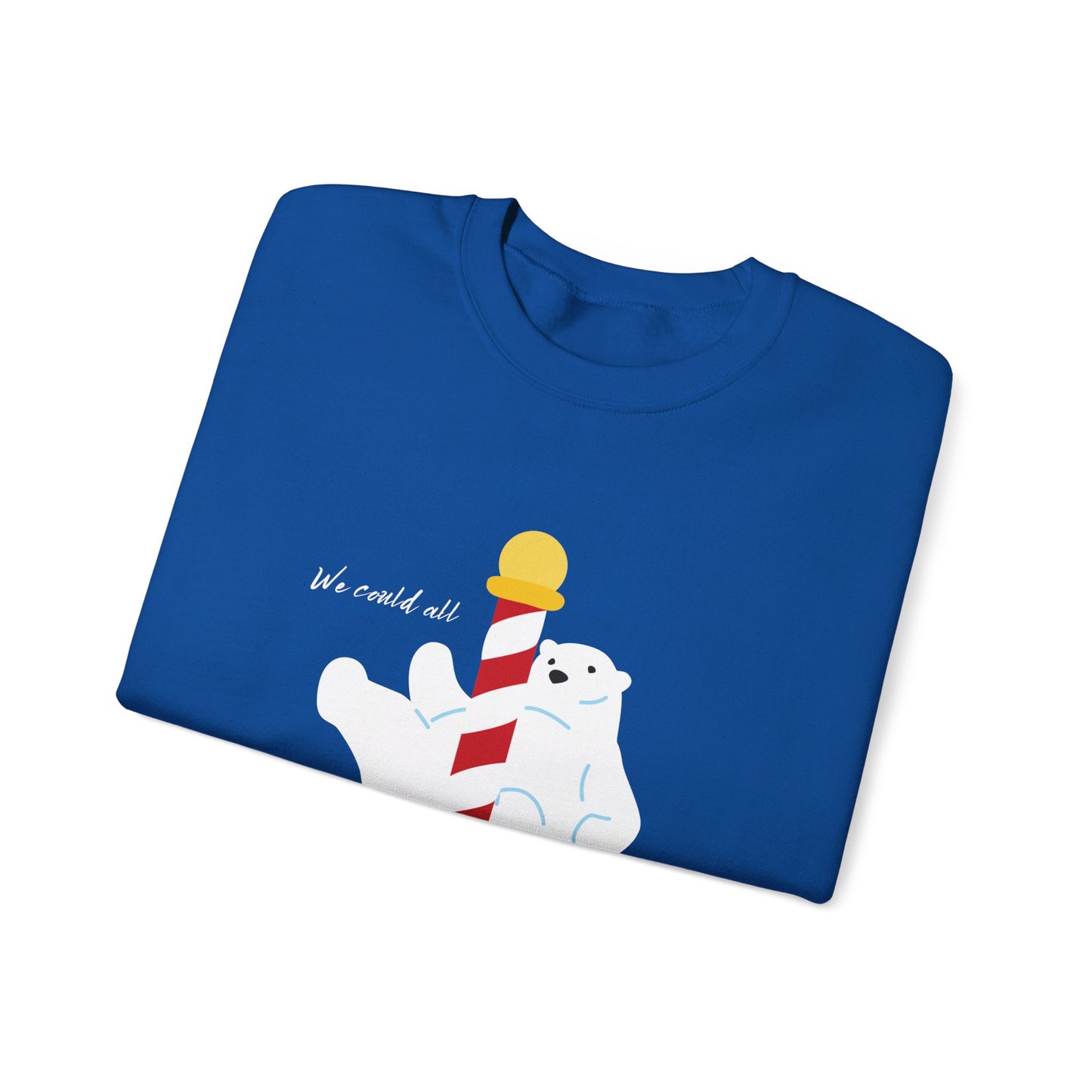ADULTS ONLY! We Could all be on the Pole! -Unisex Heavy Blend™ Crewneck Sweatshirt