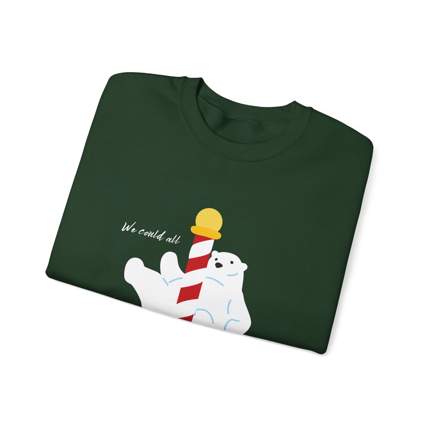 ADULTS ONLY! We Could all be on the Pole! -Unisex Heavy Blend™ Crewneck Sweatshirt