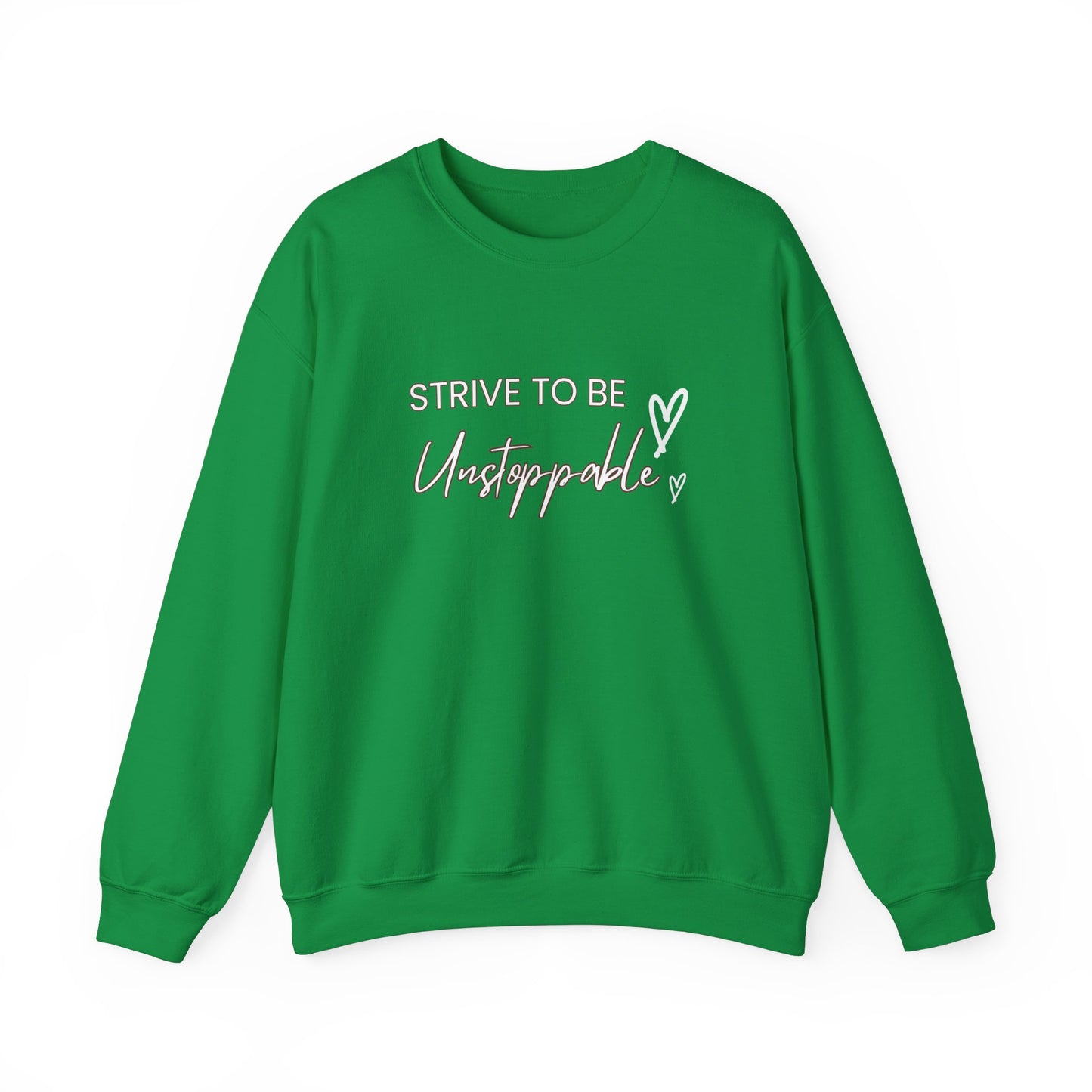 Strive to be Unstoppable -Unisex Heavy Blend™ Crewneck Sweatshirt