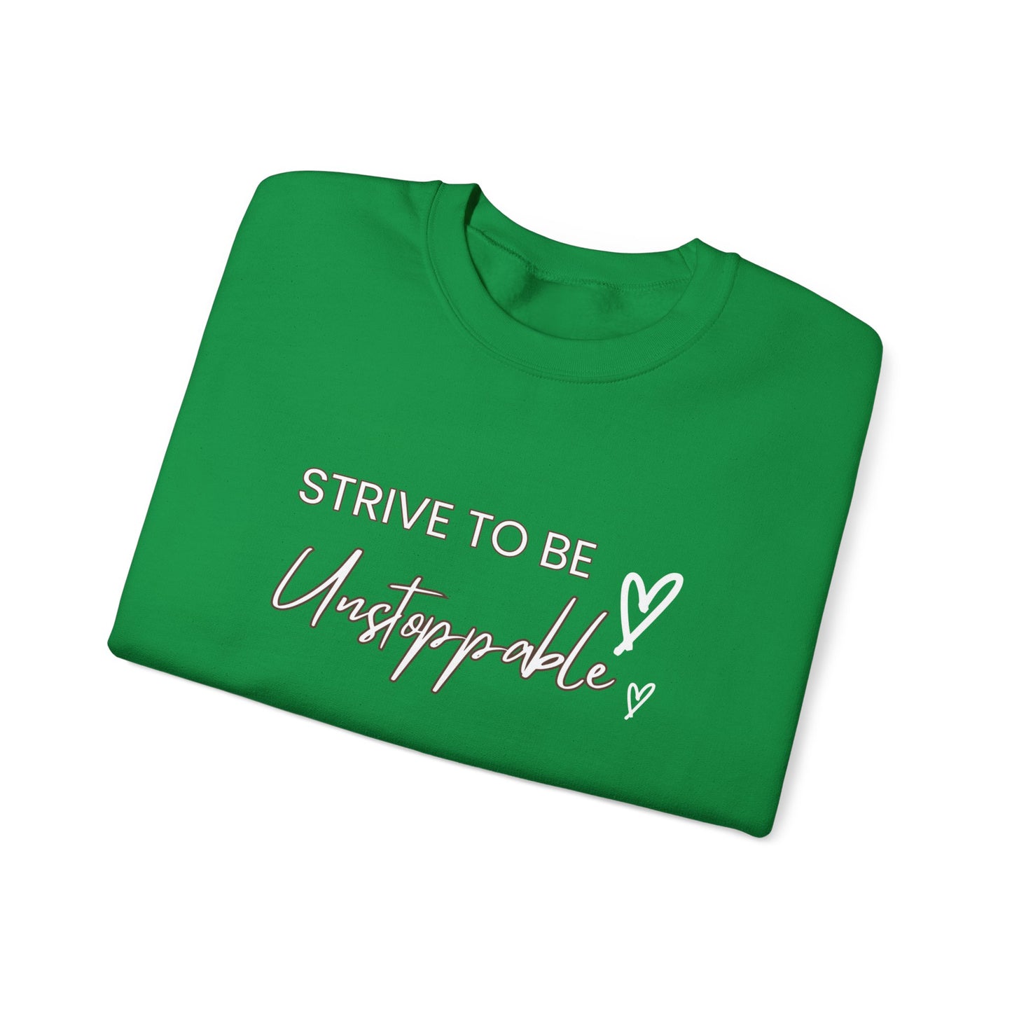 Strive to be Unstoppable -Unisex Heavy Blend™ Crewneck Sweatshirt