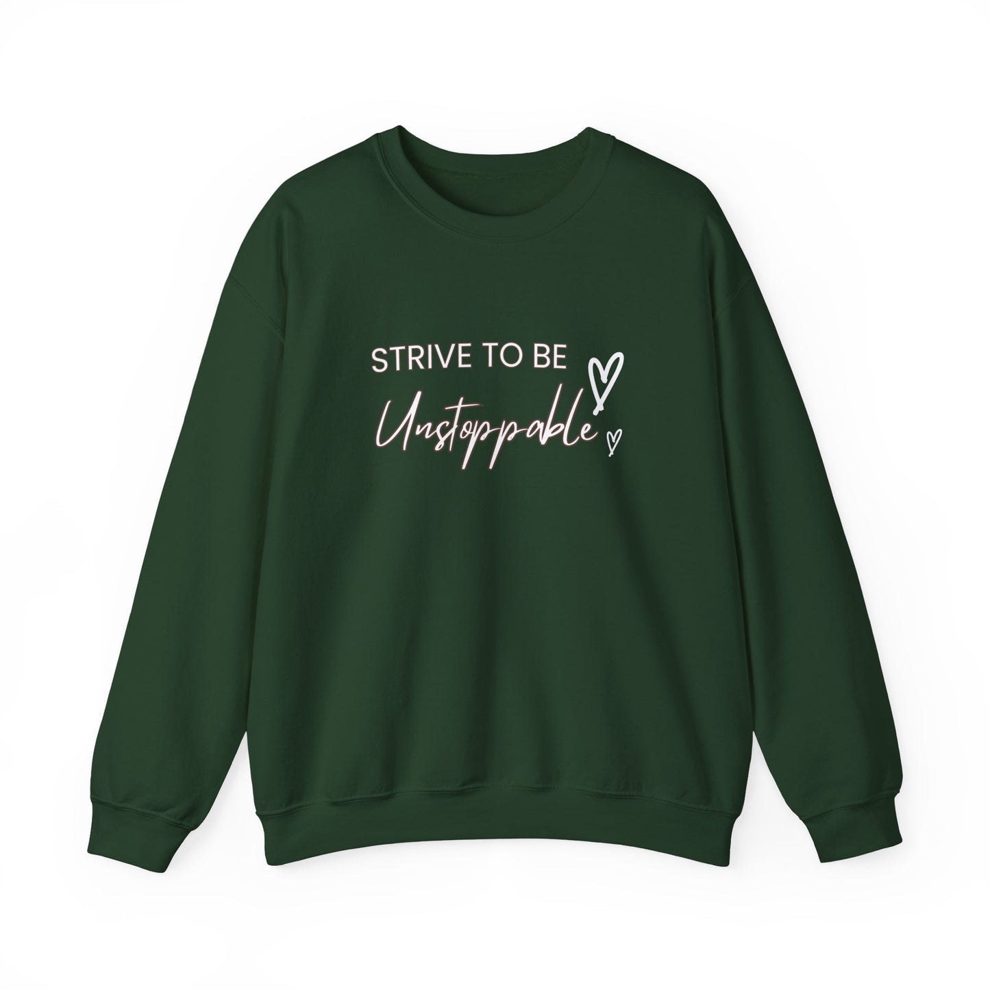 Strive to be Unstoppable -Unisex Heavy Blend™ Crewneck Sweatshirt