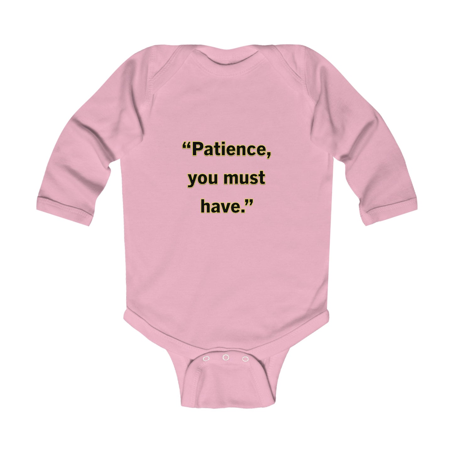 Patience- Infant Long Sleeve Bodysuit