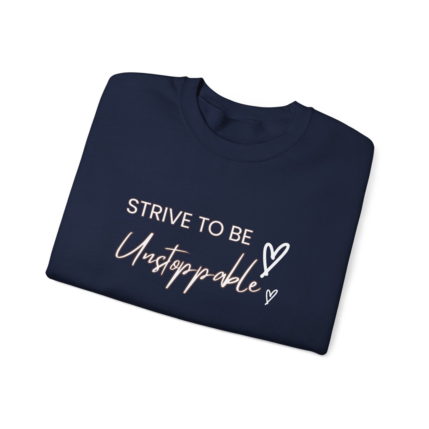 Strive to be Unstoppable -Unisex Heavy Blend™ Crewneck Sweatshirt