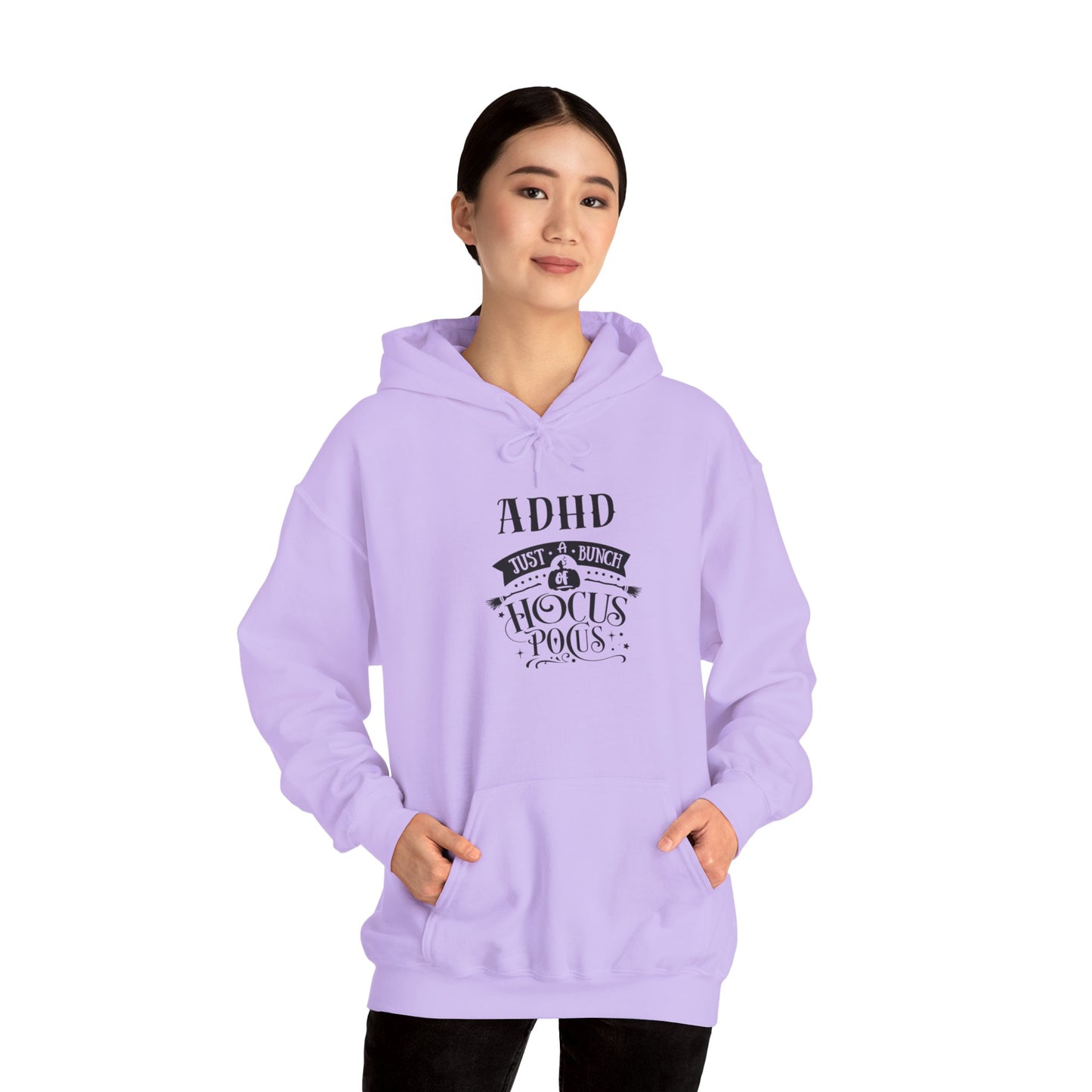 ADHD Just A Bunch of Hocus Pocus Unisex Heavy Blend™ Hooded Sweatshirt