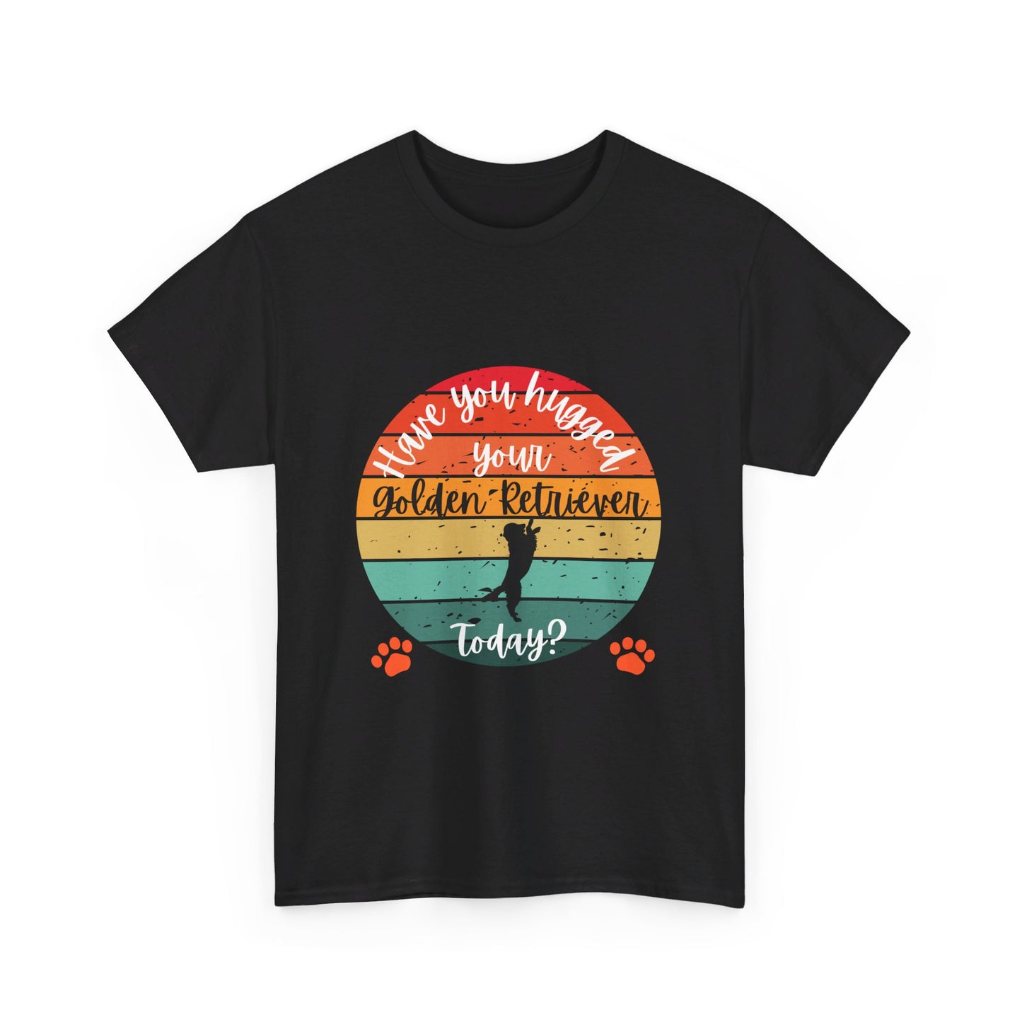 Golden Retriever- Unisex Heavy Cotton Tee