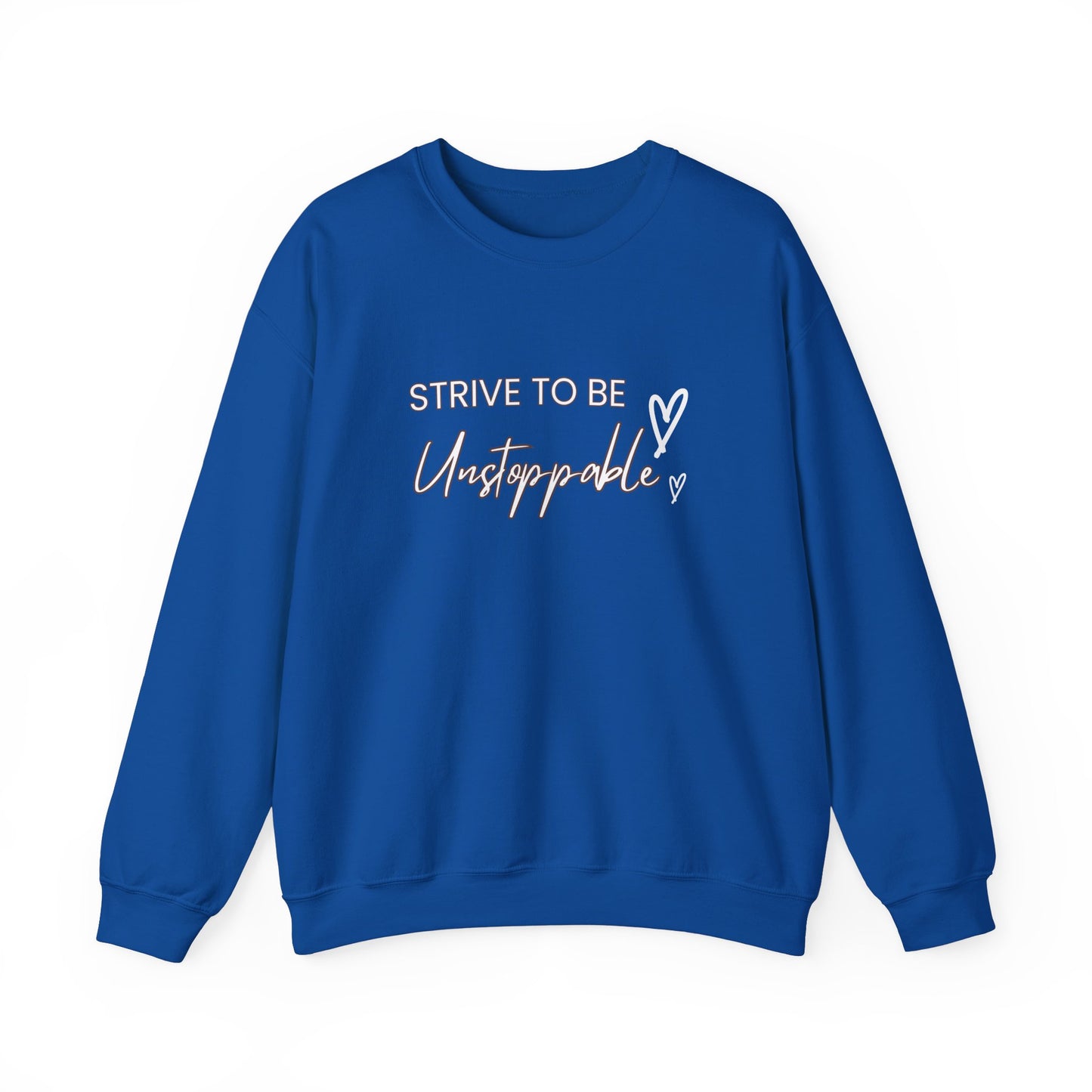 Strive to be Unstoppable -Unisex Heavy Blend™ Crewneck Sweatshirt