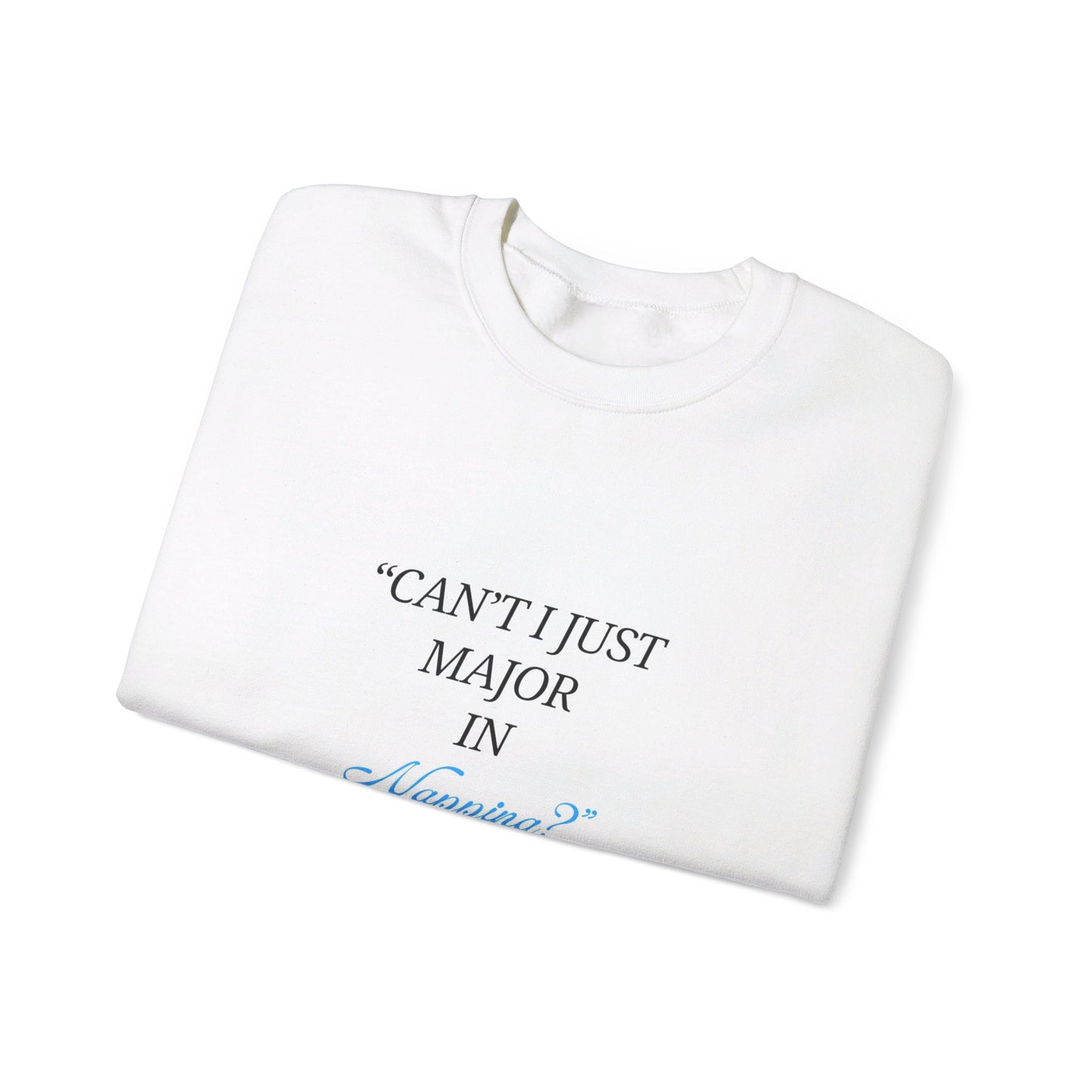 Can't I Just Major in Napping? Unisex Heavy Blend™ Crewneck Sweatshirt