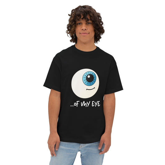 Couples themed shirts "...of my eye" Unisex Oversized Boxy Tee