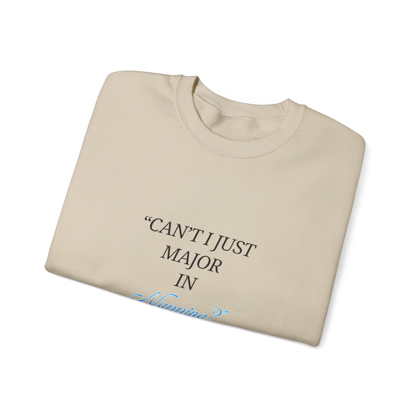 Can't I Just Major in Napping? Unisex Heavy Blend™ Crewneck Sweatshirt