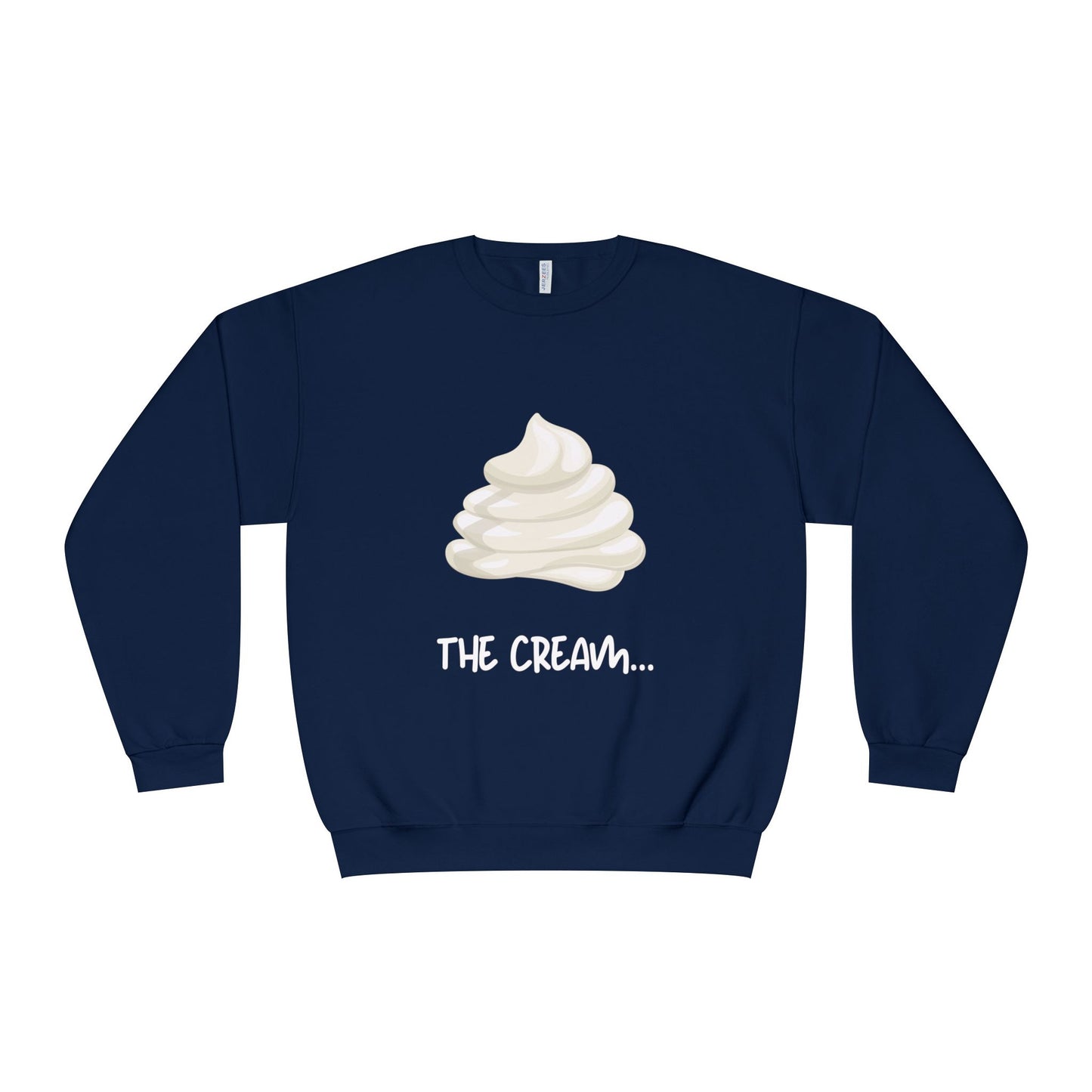 Couples Themed Sweaters "The cream..." SO COMFORTABLE! Unisex NuBlend® Crewneck Sweatshirt