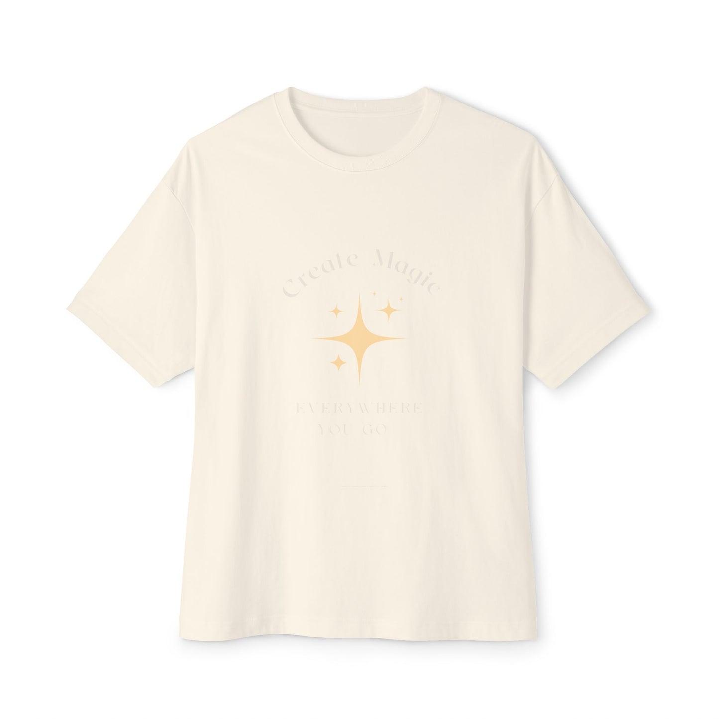 Create Magic Unisex Oversized Boxy Tee